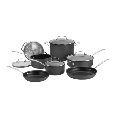 Chefs Classic™ Nonstick Hard Anodized 11 Piece Set Cuisinart