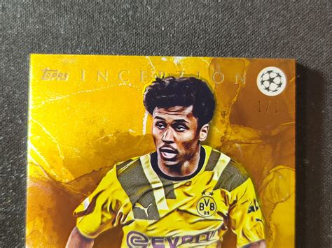 【la拍卖精品】22 23 Topps Inception Uefa Karim Adeyemi 阿德耶米 多特蒙德 德国 萨尔茨堡红牛 欧冠