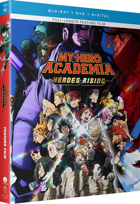 My Hero Academia Heroes Rising Blu Ray Dvd Crunchyroll Store