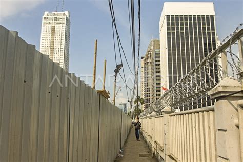 PENATAAN JALUR PEDESTRIAN SUDIRMAN THAMRIN ANTARA Foto