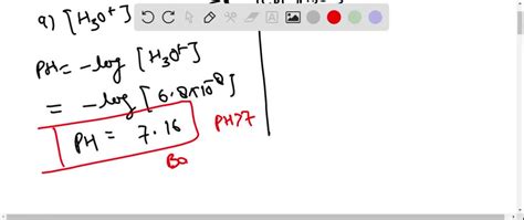 SOLVED:7) The Henderson-Hasselbalch equation is [base] A) pH = pKa ...