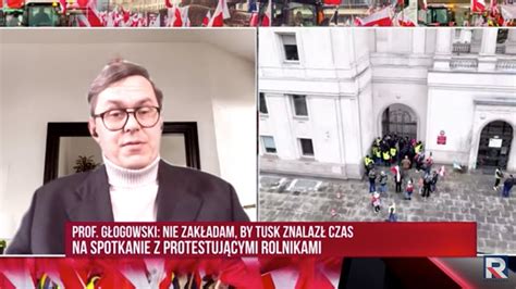 A Głogowski Nie zakładam by Tusk znalazł czas na spotkanie z