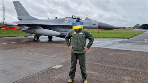 F 16 Photo With Ukrainian Sign Worries Russians Air Force Spokesman