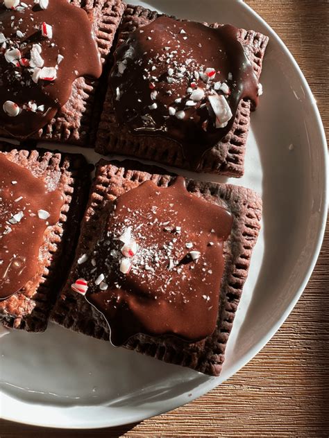 Vegan Double Chocolate Peppermint Pop Tarts Healthienut Easy To