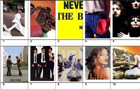 Picture Quiz Coolest Album Covers