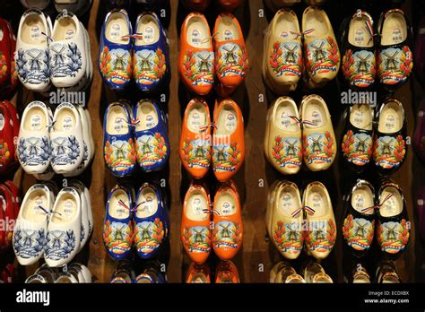 Dutch Wooden Shoes Clog Holland Stock Photo Alamy