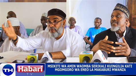 Bakwata Watuhumiwa Kupora Makaburi Ya Waumini Wa Msikiti Wa Amin Na