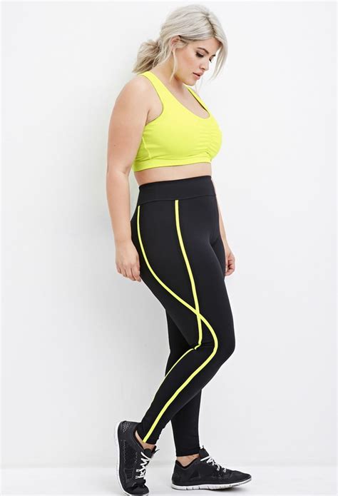 Forever 21 Launches New Plus Size Activewear Stylish Curves