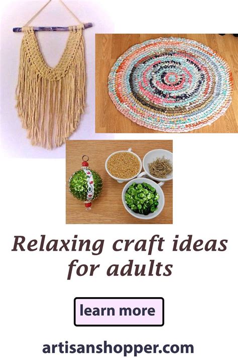 Relaxing Crafts For Adults What Are Some Options Artofit