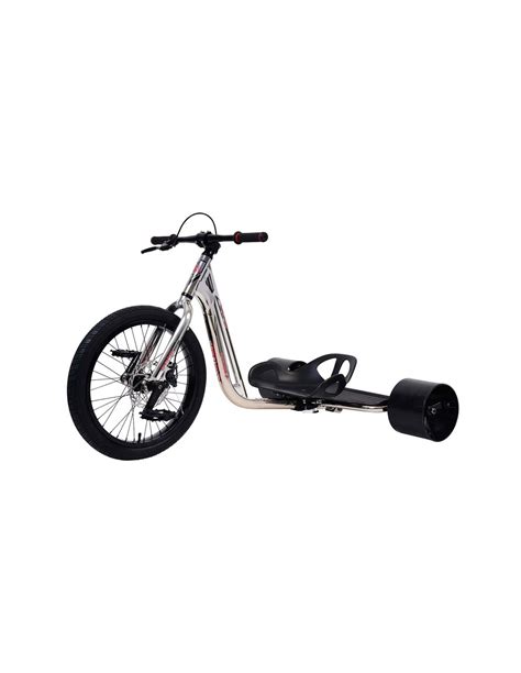 Triad Notorious 4 Drift Trike Chrome Black