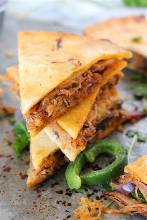 Pulled Pork Quesadillas Are Quick And Easy Dinnertime Option The Entire