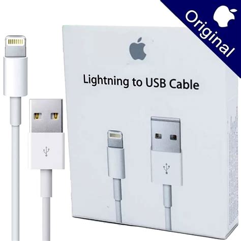 Cabos Lightning Usb Ft Original Para Iphone Apple Carregador Shopee Brasil