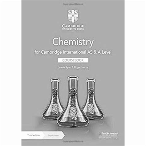 Cie A Levels Chemistry Coursebook 2020 Edition Hobbies And Toys Books And Magazines Textbooks