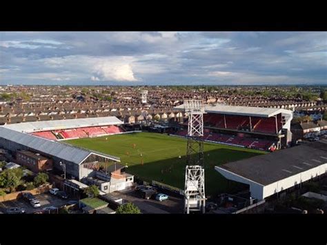 Grimsby Town F C Blundell Park Football Stadium England By Drone