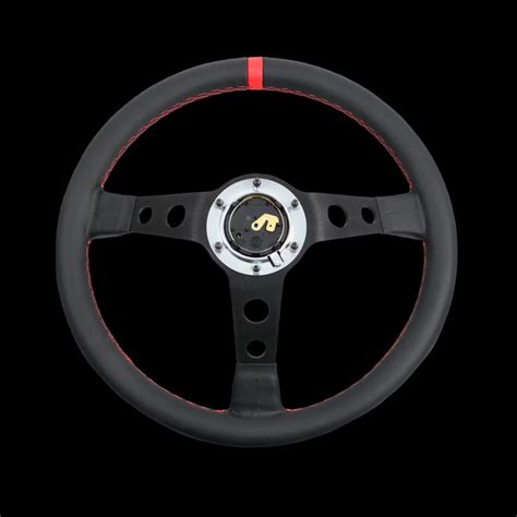 Volant Porsche Classic Performance Branches Noir Rouge Pcg