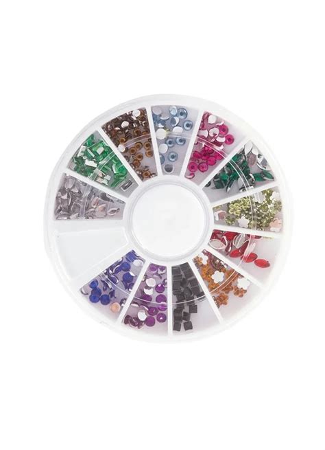 Strass para Decorar Unhas 12 Peças Portal Lar Lazer