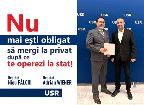 Proiect USR pentru ca pacienții să nu fie condiționați să meargă la