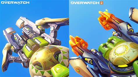 Overwatch Vs Overwatch Orisa Changes Audiovisual Comparison