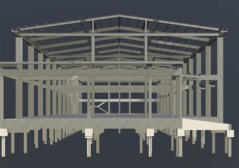 Warehouse Structure Cgtrader