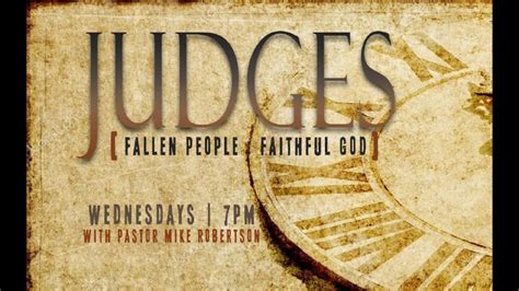 Judges Calvary Chapel West Houston