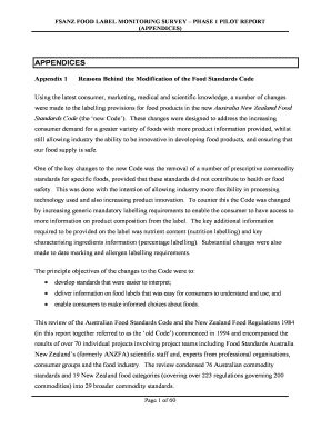 Fillable Online Final Lm Phase Report For Publication Appendices Doc