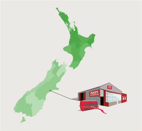 Plucks Engineering Distributors Are All Over New Zealand