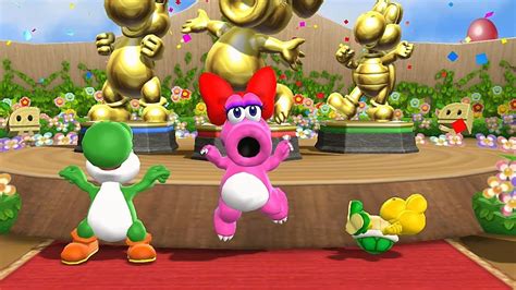 Mario Party 9 Step It Up 492 3 Vs 1yoshi Birdo Koopa Vs Luigi【master Difficulty Youtube