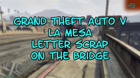 Gta 5 Letter Scraps