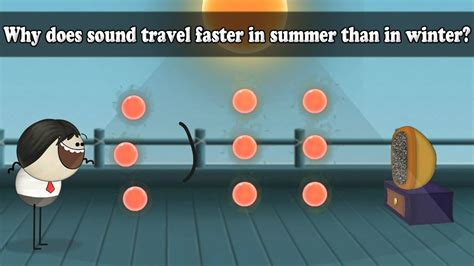 Why Does Sound Travel Faster In Summer Than In Winter YouTube