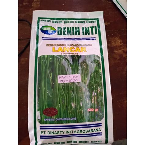 Jual Benih Kacang Panjang Lancar 100 Gram Shopee Indonesia