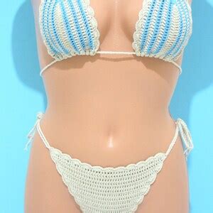 Crochet Bikini Crochet Bikini Set Crochet Thong Bikini Sexy Bikini Piece Bikini Set