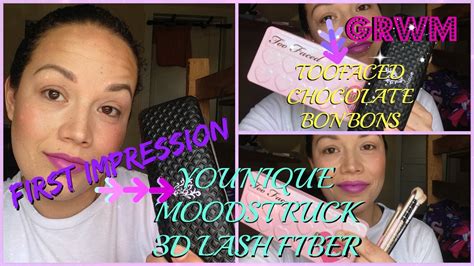 Younique Moodstruck D Fiber Lash First Impression Toofaced Bonbons