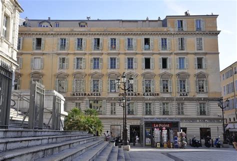 Nice 5th September Historic Building In The Old Town Of Nice France