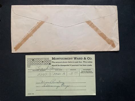 1939 Sweet Home Oregon Duplex Forster Or Letter 9 Montgomery Ward