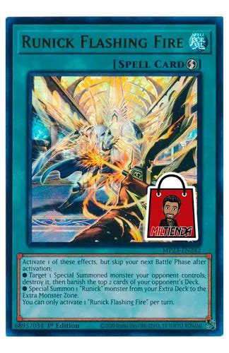 Runick Flashing Fire Ultra Rare Miltienda Yugioh