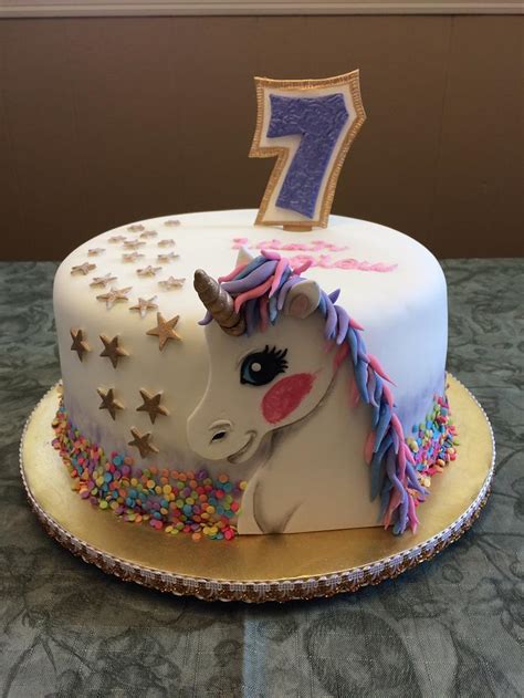 Star Unicorn Decorated Cake By Theresa CakesDecor