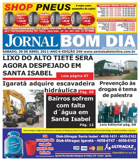 Jornal Bom Dia By Santa Isabel Issuu