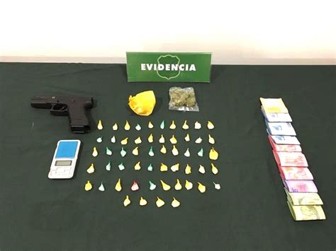 Carabineros del OS 7 del Maule detuvo a sujeto por microtráfico de drogas