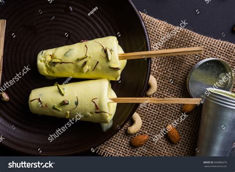 Rajasthani Shahi Kulfi Popular Frozen Dairy Stock Photo 606886679 ...