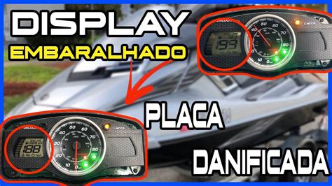 CONSERTO RESTAURAÇÃO NO PAINEL JETSKI YAMAHA FX CRUISER HO SHO GAUGE