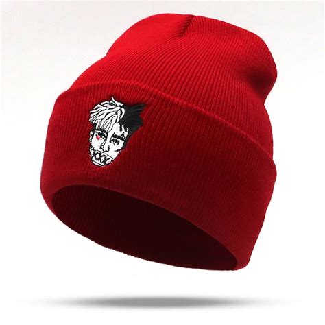 Us Rapper Hip Hop Beanie Hat Embroidery Cotton Knitted Hats Unisex