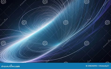 Visualizing The Fourth Dimension In Mathematics Ai Generated Stock