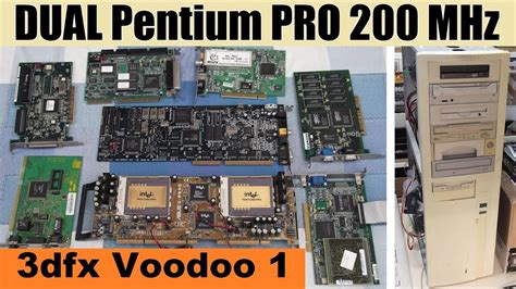 Fully Loaded Machine Dual Intel Pentium Pro Mhz Dfx Voodoo