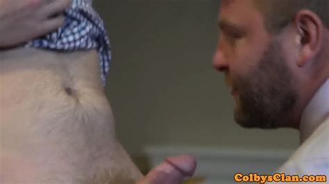 Muscular Straight Mature Assfucking In Office