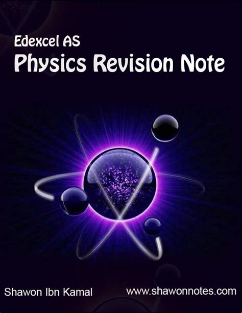 Ial As Physics Sn Edexcel As Physics Revision Note For Pearson