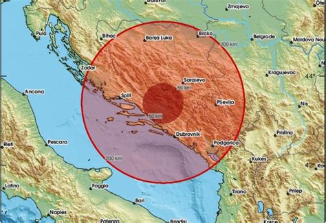 Jak Potres Uzdrmao Hercegovinu Osjetio Se I Na Jugu Hrvatske Otvoreno Hr