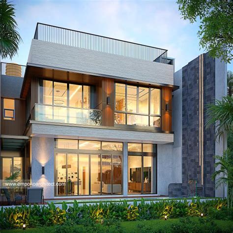 3 Floor House Design By Architect Services