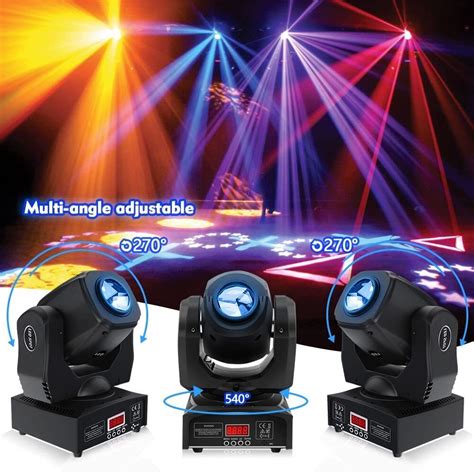 4X 120W LED Beam Moving Head Bühnenlicht RGBW GOBO Spot DMX DJ Disco