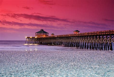 Folly Beach Pier Photograph by Gordon Ripley