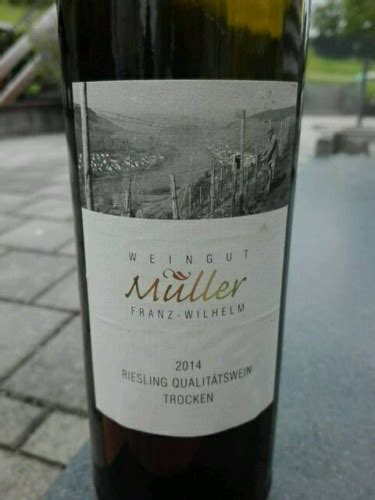 Weingut Muller Franz Wilhelm Riesling Trocken Vivino Us